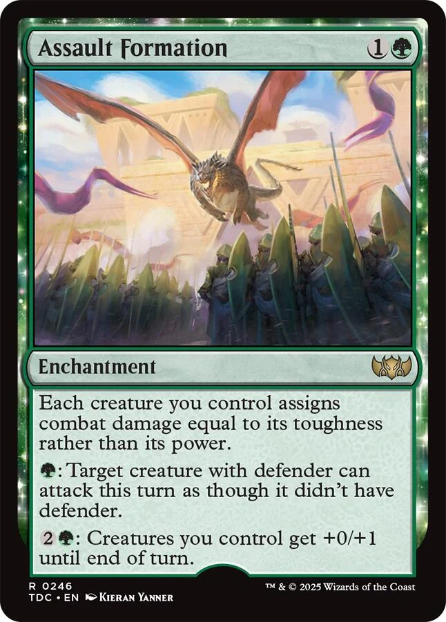 Assault Formation [Tarkir: Dragonstorm Commander]