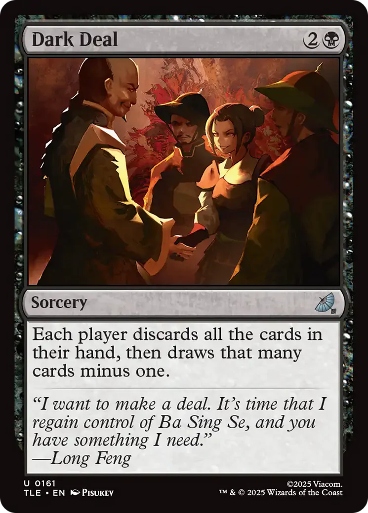 Dark Deal [Avatar: The Last Airbender: Eternal-Legal]