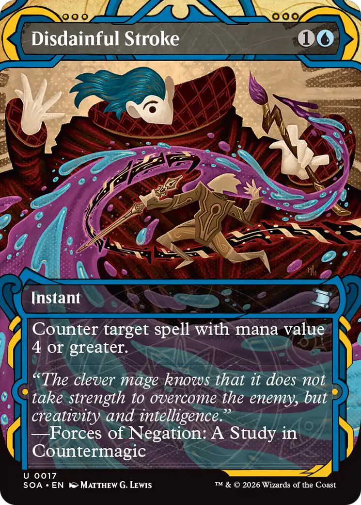 Disdainful Stroke [Secrets of Strixhaven: Mystical Archive]