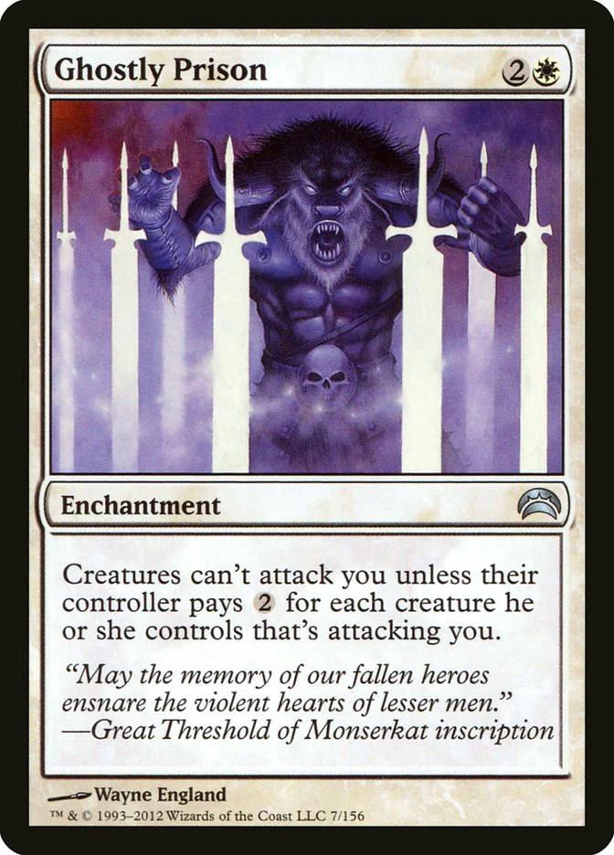 Ghostly Prison [Planechase 2012]